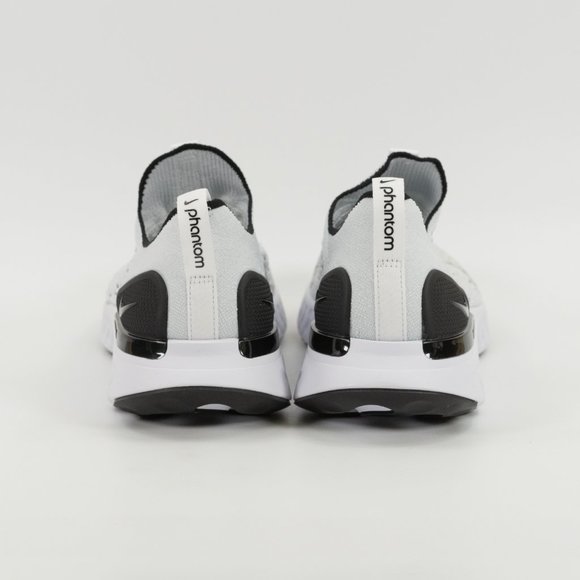 Nike Men's React Phantom Run Flyknit 2 'Oreo' CJ0277-100 size 9 - 13 - Picture 7 of 8